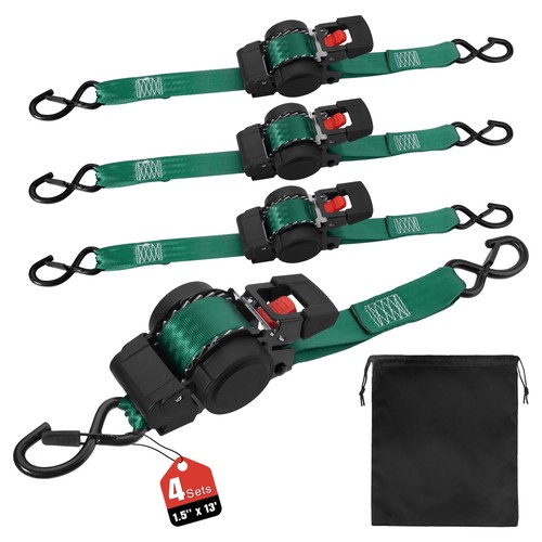4pcs retractable ratchet tie - retractable,