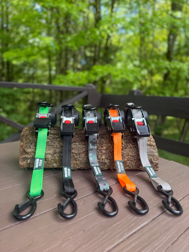 Retractable ratchet straps - retractable,