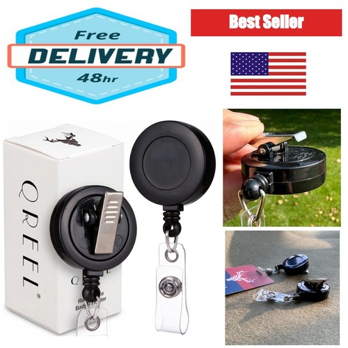 Qreel retractable badge - retractable, reel