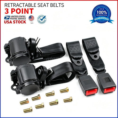 Point retractable seat belt - 3,