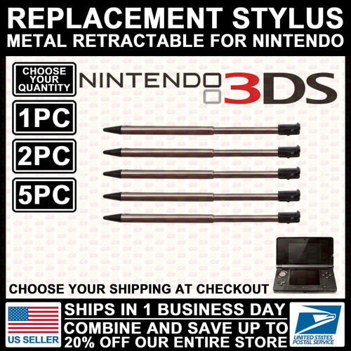 Original 3ds metal retractable - metal,